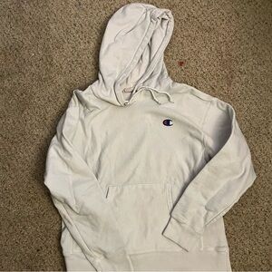 Champion White Hoodie